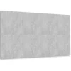 Tulup Wandpaneel Gerissener Beton PVC Wandpaneel 100x50 cm Dekorpaneel Wandverkleidung Selbstklebend