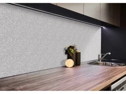 Tulup Wandpaneel Graues Mosaik PVC Wandpaneel 100x50 cm Dekorpaneel Wandverkleidung Selbstklebend