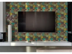 Tulup Wandpaneel Patchwork Wandverkleidung Modern 100x50 cm Wandverkleidung Paneel Wandpaneel Selbstklebend