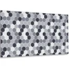 Tulup Wandpaneel Sechsecke Wandverkleidung Innen 100x50 cm Wandverkleidung Selbstklebend Wandverkleidung Kunststoff