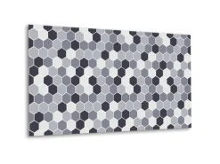 Tulup Wandpaneel Sechsecke Wandverkleidung Innen 100x50 cm Wandverkleidung Selbstklebend Wandverkleidung Kunststoff
