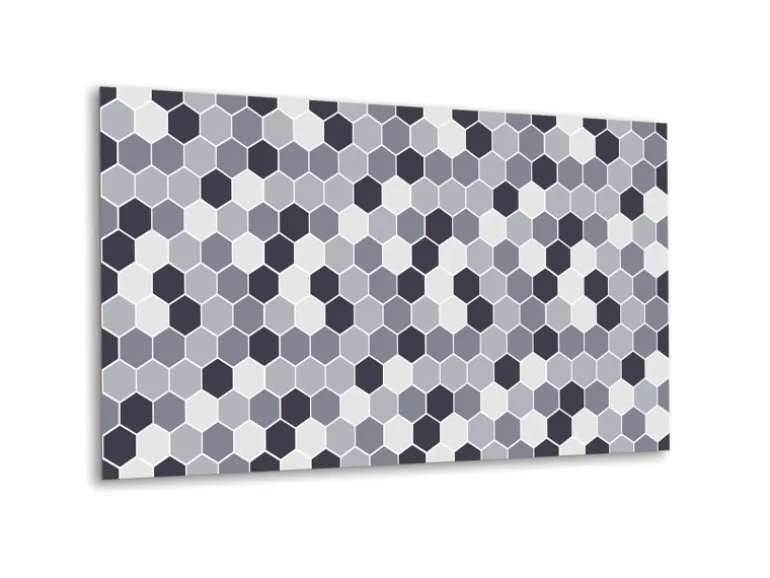 Tulup Wandpaneel Sechsecke Wandverkleidung Innen 100x50 cm Wandverkleidung Selbstklebend Wandverkleidung Kunststoff