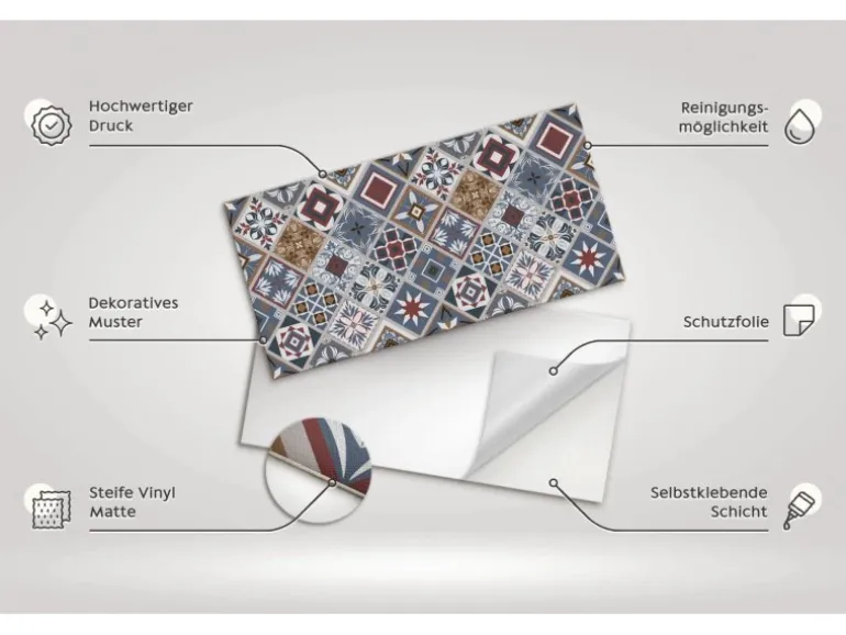 Tulup Wandpaneel Sechsecke Wandverkleidung Innen 100x50 cm Wandverkleidung Selbstklebend Wandverkleidung Kunststoff