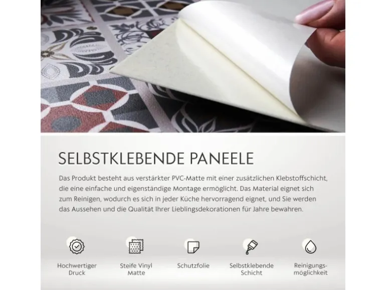 Tulup Wandpaneel Sechsecke Wandverkleidung Innen 100x50 cm Wandverkleidung Selbstklebend Wandverkleidung Kunststoff