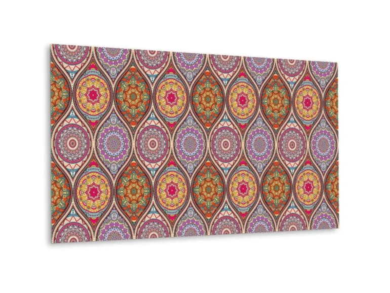 Tulup Wandpaneel Wunderschönes Mandala Wandverkleidung Selbstklebend 100x50 cm Wandverkleidung Kunststoff Wandverkleidung Paneel