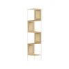Vasagle Eckregal 5 Ebenen 31,9 cm x 31,9 cm x 156,4 cm Eichenbeige