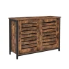 Vasagle Küchenschrank 100 cm x 35 cm x 70 cm Braun-Schwarz