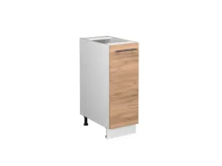 Vicco Apothekerschrank Fame-Line Goldkraft Eiche/Weiß 30 cm ohne Arbeitsplatte