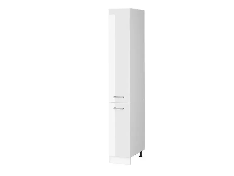 Vicco Apothekerschrank R-Line Medizinschrank für die Küche Weiß Hochglanz/Weiß 30 cm