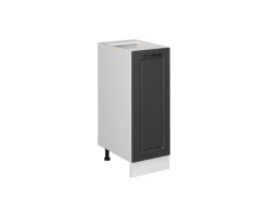 Vicco Apothekerschrank R-Line Anthrazit Landhaus/Weiß 30 cm ohne Arbeitsplatte