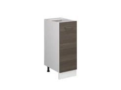 Vicco Apothekerschrank R-Line Medizinschrank für die Küche Grau/Weiß 30 cm ohne Arbeitsplatte