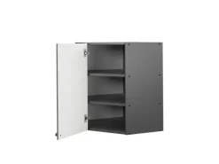 Vicco Eckhängeschrank Fame-Line Küchen-Eckschrank Grün-Gold Landhaus/Anthrazit 57 cm