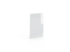 Vicco Frontblende Fame-Line Weiß Hochglanz/Weiß 45 cm ohne Arbeitsplatte