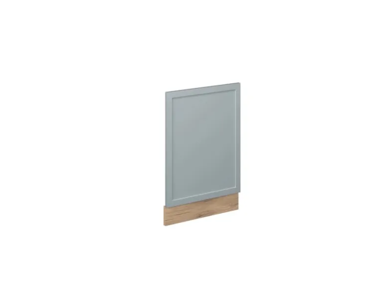 Vicco Frontblende Fame-Line Hellblau-grau 45 cm ohne Arbeitsplatte mit Goldkraft Eiche Korpus