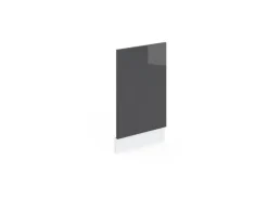 Vicco Frontblende R-Line Anthrazit Hochglanz/Weiß 45 cm ohne Arbeitsplatte