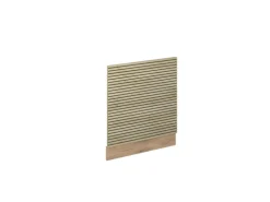Vicco Geschirrspülblende Fame-Line Eiche Paneel 60 cm mit Goldkraft Eiche Korpus