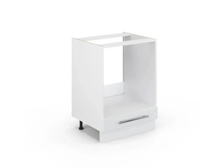Vicco Herdumbauschrank Fame-Line Weiß Hochglanz 60 cm ohne Arbeitsplatte