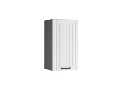 Vicco Hängeschrank Fame-Line Hängender Küchenschrank Weiß Landhaus/Anthrazit 40 cm