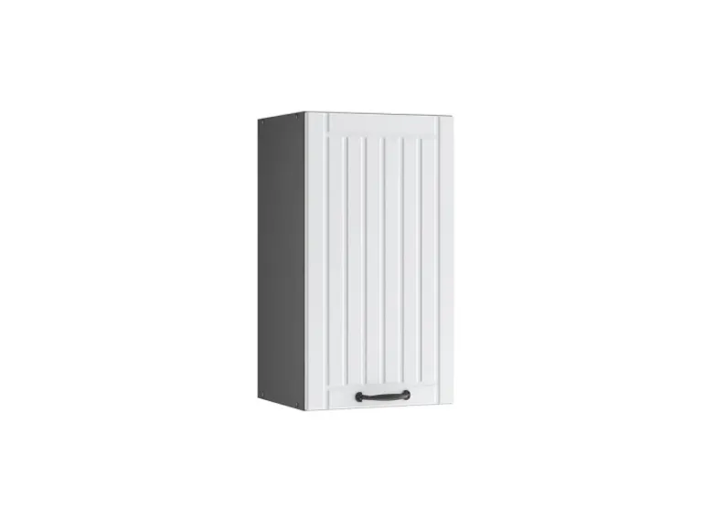 Vicco Hängeschrank Fame-Line Hängender Küchenschrank Weiß Landhaus/Anthrazit 40 cm