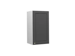 Vicco Hängeschrank Fame-Line Hängender Küchenschrank Anthrazit-Gold/Weiß 40 cm