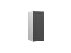 Vicco Hängeschrank Fame-Line Hängender Küchenschrank Anthrazit-Gold/Weiß 30 cm