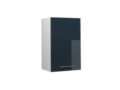 Vicco Hängeschrank Fame-Line Hängender Küchenschrank Dunkelblau Hochglanz/Weiß 45 cm