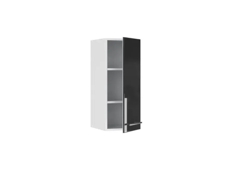 Vicco Hängeschrank Fame-Line Hängender Küchenschrank Anthrazit Hochglanz/Weiß 30 cm