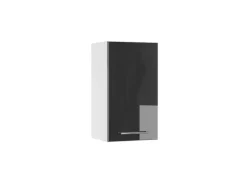 Vicco Hängeschrank Fame-Line Hängender Küchenschrank Anthrazit Hochglanz/Weiß 40 cm