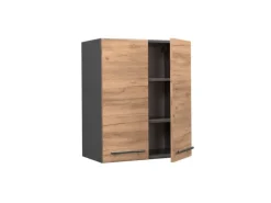 Vicco Hängeschrank Fame-Line Hängender Küchenschrank Goldkraft Eiche/Anthrazit 60 cm