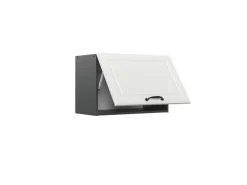 Vicco Hängeschrank R-Line Hängender Küchenschrank Weiß Landhaus/Anthrazit 60 cm Flach
