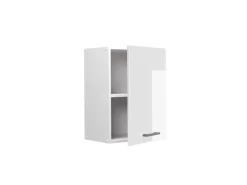 Vicco Hängeschrank R-Line Hängender Küchenschrank Weiß Hochglanz/Weiß 45 cm