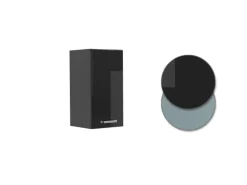 Vicco Hängeschrank R-Line Hängender Küchenschrank Schwarz Hochglanz/Anthrazit 30 cm