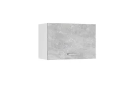 Vicco Hängeschrank R-Line Hängender Küchenschrank Beton/Weiß 60 cm Flach
