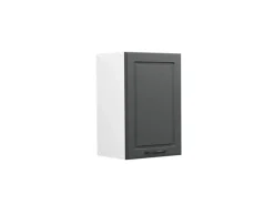 Vicco Hängeschrank R-Line Hängender Küchenschrank Anthrazit Landhaus/Weiß 40 cm