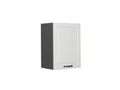 Vicco Hängeschrank R-Line Hängender Küchenschrank Weiß Landhaus/Anthrazit 45 cm