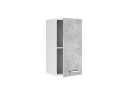 Vicco Hängeschrank R-Line Hängender Küchenschrank Beton/Weiß 40 cm