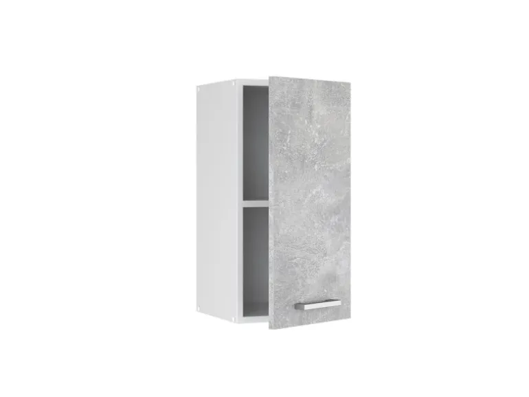 Vicco Hängeschrank R-Line Hängender Küchenschrank Beton/Weiß 40 cm