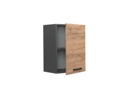 Vicco Hängeschrank R-Line Hängender Küchenschrank Goldkraft Eiche/Anthrazit 45 cm