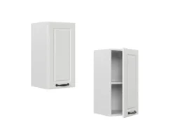 Vicco Hängeschrank R-Line Hängender Küchenschrank Weiß Landhaus/Weiß 30 cm