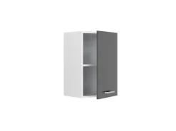 Vicco Hängeschrank R-Line Hängender Küchenschrank Anthrazit Hochglanz/Weiß 40 cm