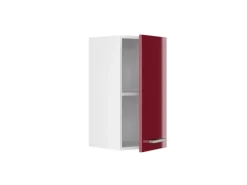Vicco Hängeschrank R-Line Hängender Küchenschrank Bordeaux Hochglanz/Weiß 30 cm