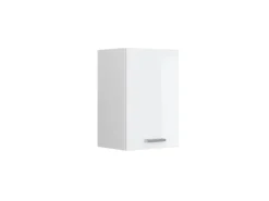 Vicco Hängeschrank R-Line Hängender Küchenschrank Weiß Hochglanz/Weiß 40 cm