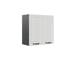 Vicco Hängeschrank R-Line Hängender Küchenschrank Weiß Landhaus/Anthrazit 60 cm