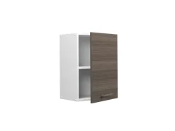 Vicco Hängeschrank R-Line Hängender Küchenschrank Grau/Weiß 45 cm