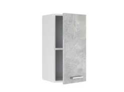 Vicco Hängeschrank R-Line Hängender Küchenschrank Beton/Weiß 30 cm