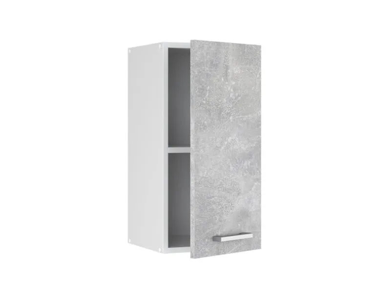 Vicco Hängeschrank R-Line Hängender Küchenschrank Beton/Weiß 30 cm
