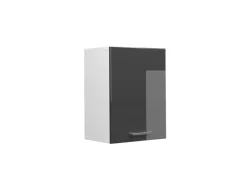 Vicco Hängeschrank R-Line Hängender Küchenschrank Anthrazit Hochglanz/Weiß 45 cm