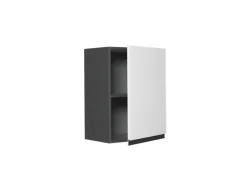 Vicco Hängeschrank R-Line Hängender Küchenschrank Weiß/Anthrazit 45 cm J-Shape