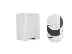 Vicco Hängeschrank R-Line Hängender Küchenschrank Weiß Landhaus/Weiß 45 cm