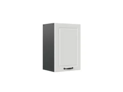Vicco Hängeschrank R-Line Hängender Küchenschrank Weiß Landhaus/Anthrazit 40 cm